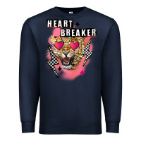 Navy Heart breaker Valentine's Day Premium Sweatshirt - FaDigitalArtStudio