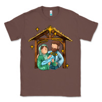 Chestnut jesus newborn oh holy night Classic Tee - MaliasSmallBusiness