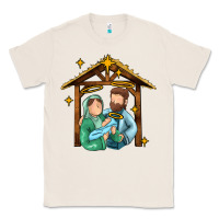 Natural jesus newborn oh holy night Classic Tee - MaliasSmallBusiness