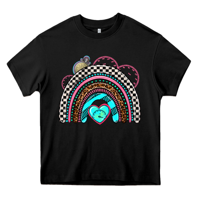 Race Rainbow Heavy Core Tee by AdoDesignShop | Teevron
