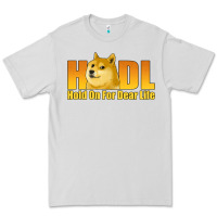 Dove Grey hodl hold on for dear life dogecoin Premium Tee - Jasminsmagicworld