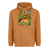 Meerkat St. Patrick's Irish i had tacos Heavyweight Hoodie - OliviaCreatesArt