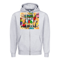 Heather Grey level 100 days of school Zipper Hoodie - CowGirlArtShop
