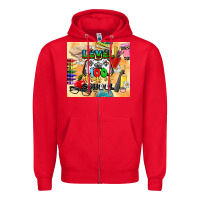 Red level 100 days of school Zipper Hoodie - CowGirlArtShop