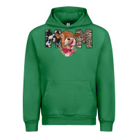 Emerald mom cow Urban Hoodie - CowhideDigitalArt