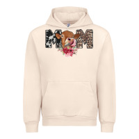 Sandshell mom cow Urban Hoodie - CowhideDigitalArt