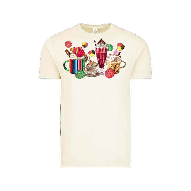 Mexico Dessert Coffee Cups Vintage Tee by MaliasSmallBusiness | Teevron