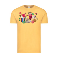 Vintage Mustard mexico dessert coffee cups Vintage Tee - MaliasSmallBusiness