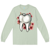 Matcha floral tooth Long Sleeve Tee - Jasminsmagicworld