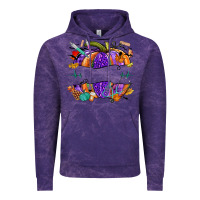 Cloud Purple halloween nurse pumpkin custom name Vintage Hoodie - NancyCooperArtShop
