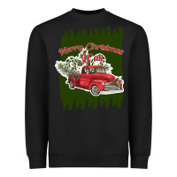 Black merry christmas y'all truck Heavyweight Sweatshirt - Bettercallsaul