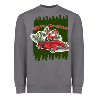 Storm merry christmas y'all truck Heavyweight Sweatshirt - Bettercallsaul