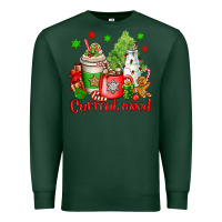 Sports Green current mood christmas Premium Sweatshirt - OliviaCreatesArt