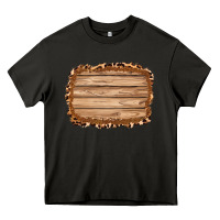 Asphalt wood leopard and shimmer background 3200x2400 Heavy Core Tee - AdoDesignShop
