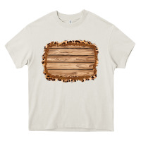 Cream wood leopard and shimmer background 3200x2400 Heavy Core Tee - AdoDesignShop