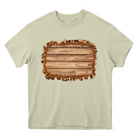 Mossy wood leopard and shimmer background 3200x2400 Heavy Core Tee - AdoDesignShop