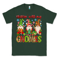 Sports Green chillin with my gnomies Classic Tee - MaliasSmallBusiness