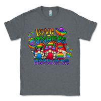 Charcoal Heather love gnome no bounds Classic Tee - CowhideDigitalArt