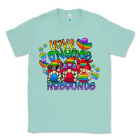 Seafoam love gnome no bounds Classic Tee - CowhideDigitalArt