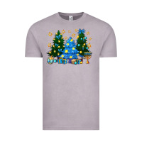 Hannukah Christmas Trees Vintage Tee | Teevron