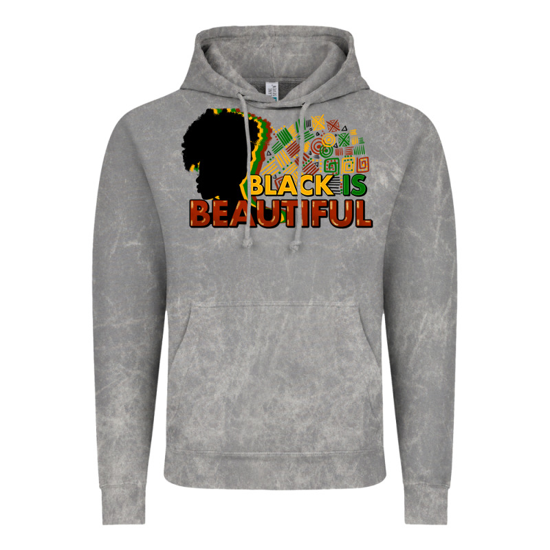 Black Is Beautiful Vintage Hoodie by NancyCooperArtShop | Teevron
