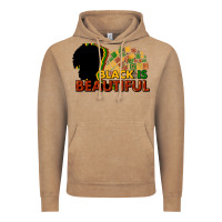 Vintage Coffee black is beautiful Vintage Hoodie - NancyCooperArtShop