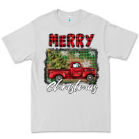Dove Grey merry christmas truck Premium Tee - BarkalooDesign