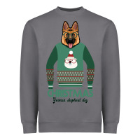 Storm German shepherd dog Christmas Heavyweight Sweatshirt - Bettercallsaul