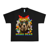 Black Mama Bear Pride LGBTQ+ Urban Heavy Tee - BundleAndBundleShop