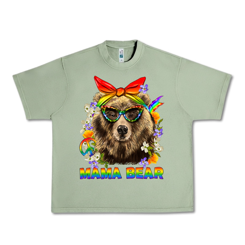 Mama Bear Pride Lgbtq+ Urban Heavy Tee by BundleAndBundleShop | Teevron