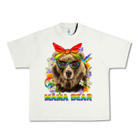 Pistachio Mama Bear Pride LGBTQ+ Urban Heavy Tee - BundleAndBundleShop