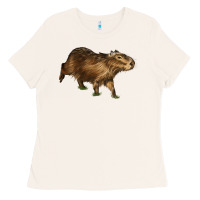 Bone Capybara Ladies Tee - LillyAllenDesigns