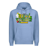 Colony Blue lucky teacher St. Patrick's Day Premium Hoodie - HowdyJamesFarm