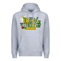 Heather Grey lucky teacher St. Patrick's Day Premium Hoodie - HowdyJamesFarm