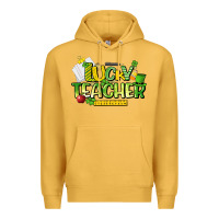 Mustard lucky teacher St. Patrick's Day Premium Hoodie - HowdyJamesFarm