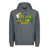 Rock lucky teacher St. Patrick's Day Premium Hoodie - HowdyJamesFarm