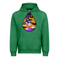 Emerald Hallowen Teardrop Urban Hoodie - LillyAllenDesigns