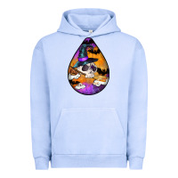 Pigment Grape Ice Hallowen Teardrop Urban Hoodie - LillyAllenDesigns