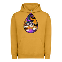 Pigment Peanut Butter Hallowen Teardrop Urban Hoodie - LillyAllenDesigns