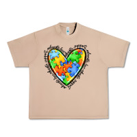 Burro autism heart Urban Heavy Tee - JahusDesignShop