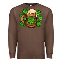 Chestnut St. Patrick's Beer and shamrock Premium Sweatshirt - OliviaCreatesArt
