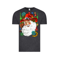 Cowboy Santa Vintage Tee | Teevron