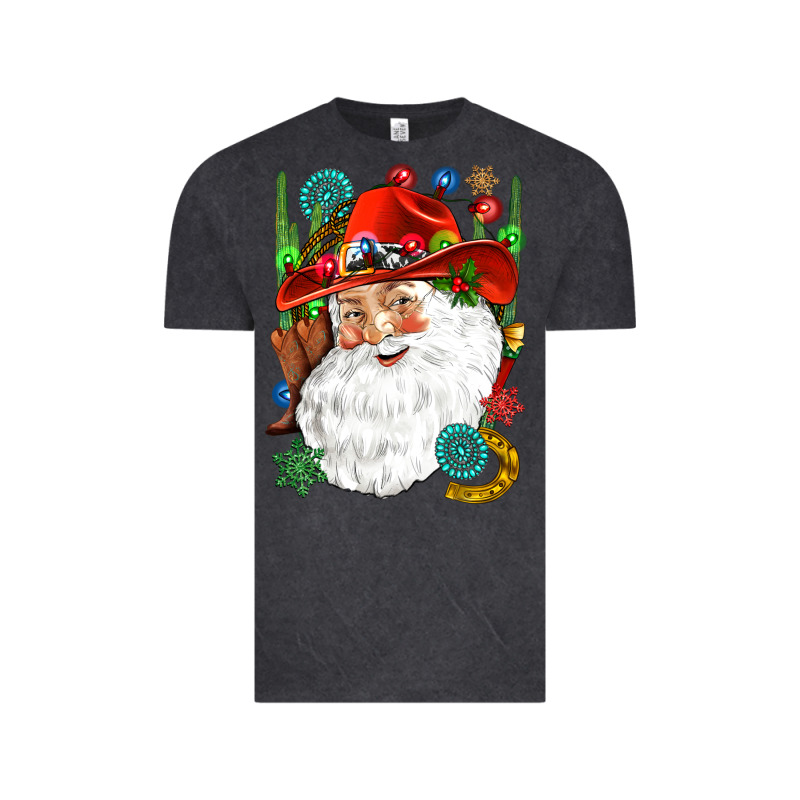 Cowboy Santa Vintage Tee by NancyCooperArtShop | Teevron