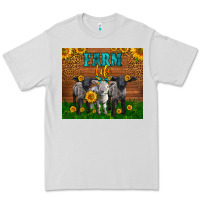 Dove Grey Western Baby Sheeps Farm Life Garden Premium Tee - LillyAllenDesigns