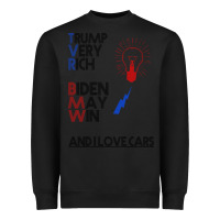 Black trump biden cars Heavyweight Sweatshirt - Bettercallsaul