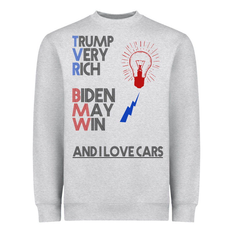 Trump Biden Cars Heavyweight Sweatshirt by Bettercallsaul | Teevron