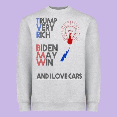 Trump Biden Cars Heavyweight Sweatshirt Designed By Bettercallsaul