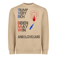 Mushroom trump biden cars Heavyweight Sweatshirt - Bettercallsaul