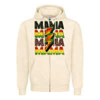 Sandshell juneteenth mama Zipper Hoodie - CowGirlArtShop