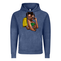 Vintage Denim black couple Vintage Hoodie - NancyCooperArtShop